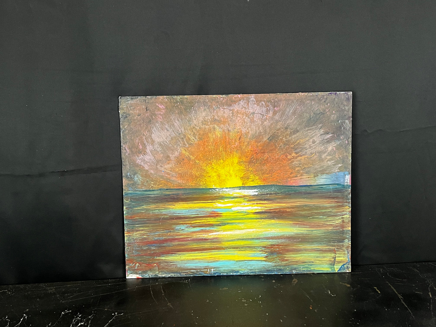 Golden morning reflections