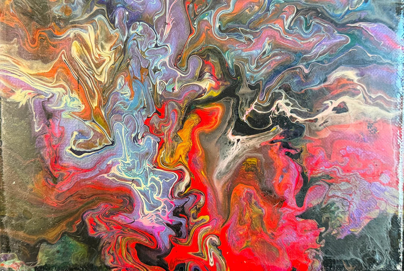 Modern Abstract - DJB ArtPainting, canvas, artwork, art, unique