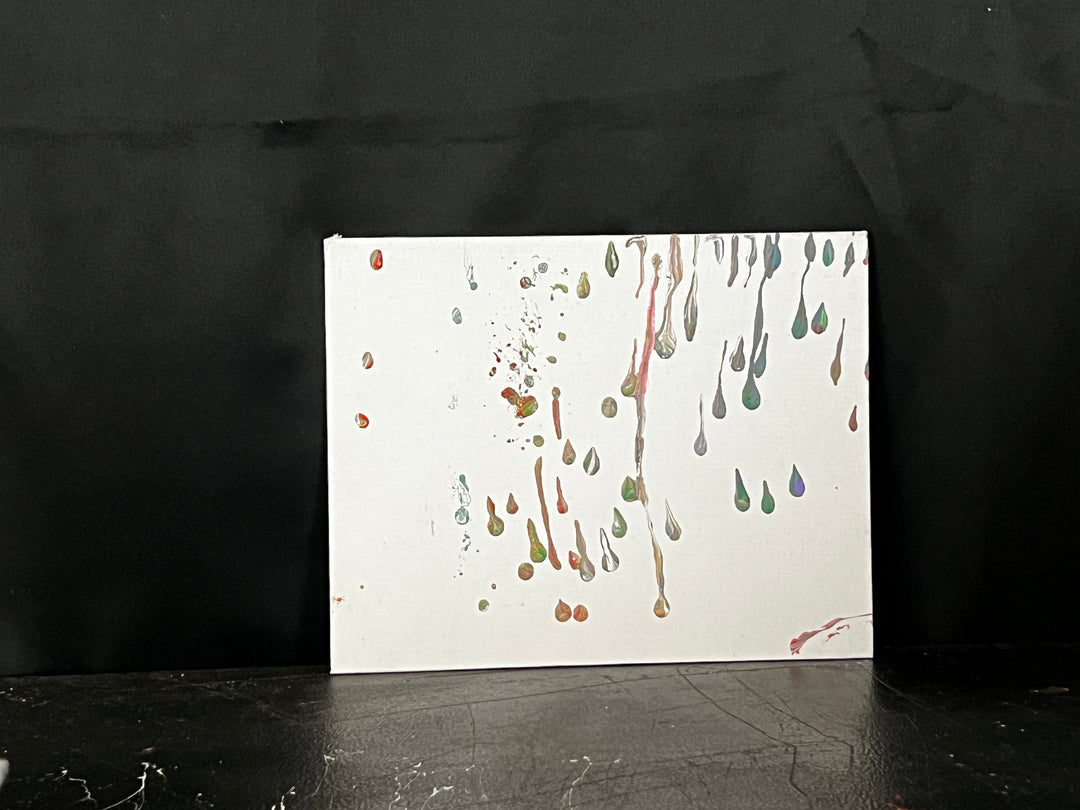 Raindrop serenade - DJB ArtPainting, canvas, artwork, art, unique