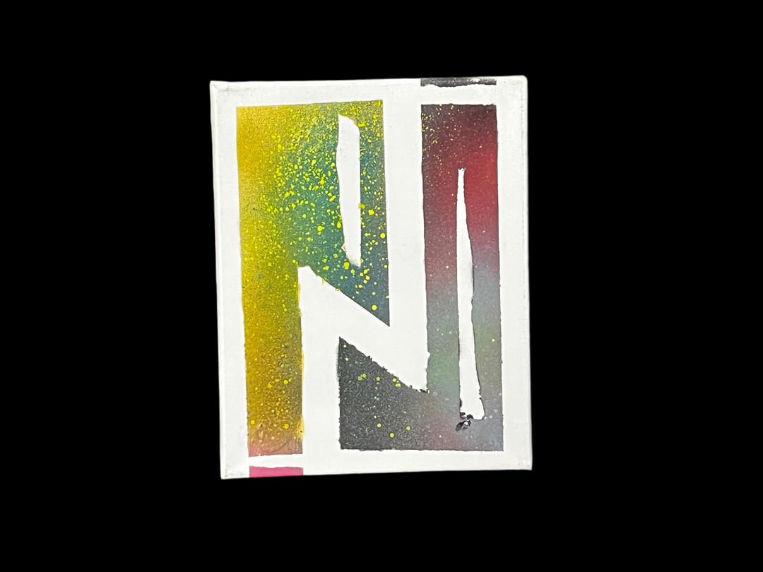 Gradient geometry - DJB ArtPainting, canvas, artwork, art, unique