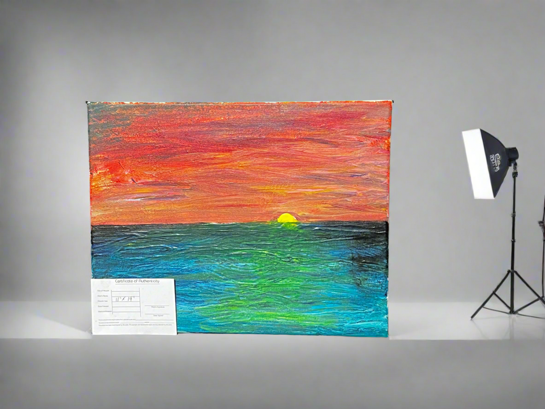 Horizons embrace - DJB ArtPainting, canvas, artwork, art, unique