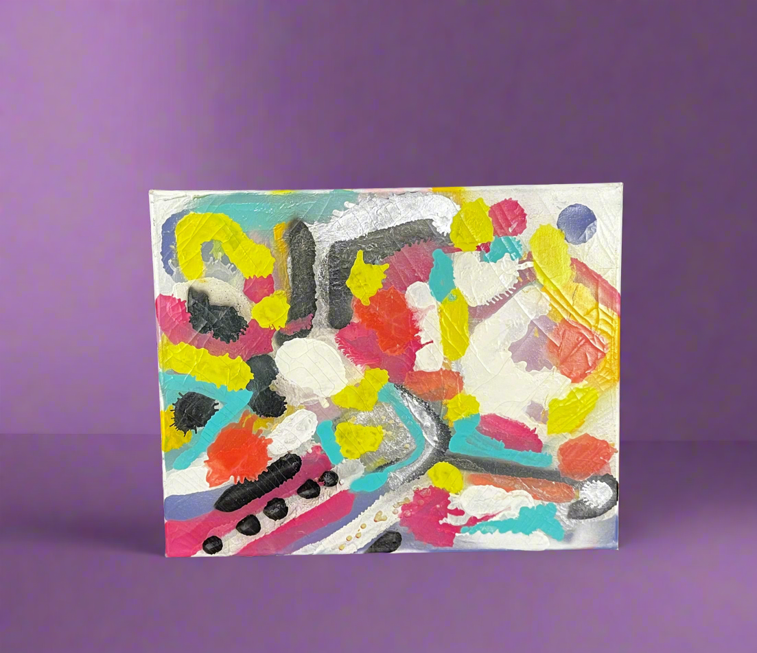 Electric playground - DJB ArtPainting, canvas, artwork, art, unique