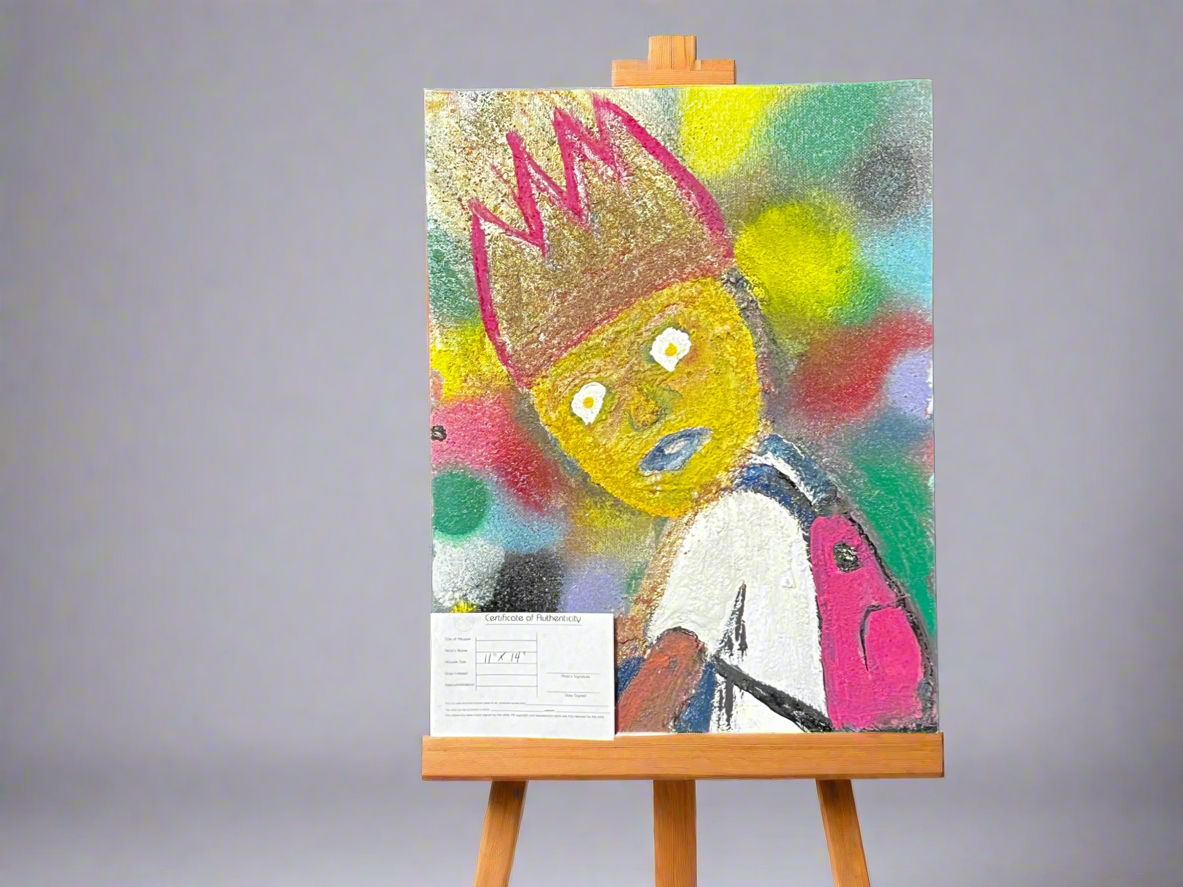 Surprised expression - DJB ArtPainting, canvas, artwork, art, unique