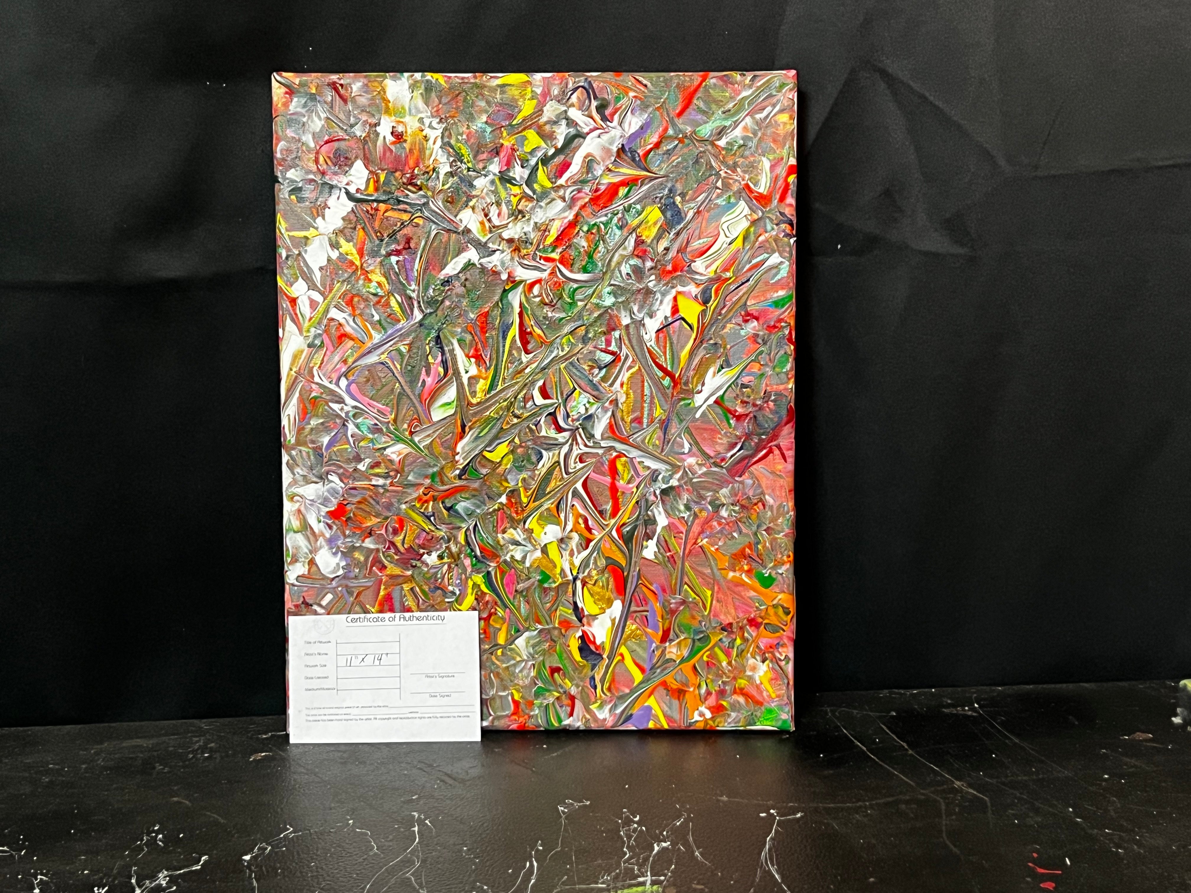 Dynamic fusion - DJB ArtPainting, canvas, artwork, art, unique