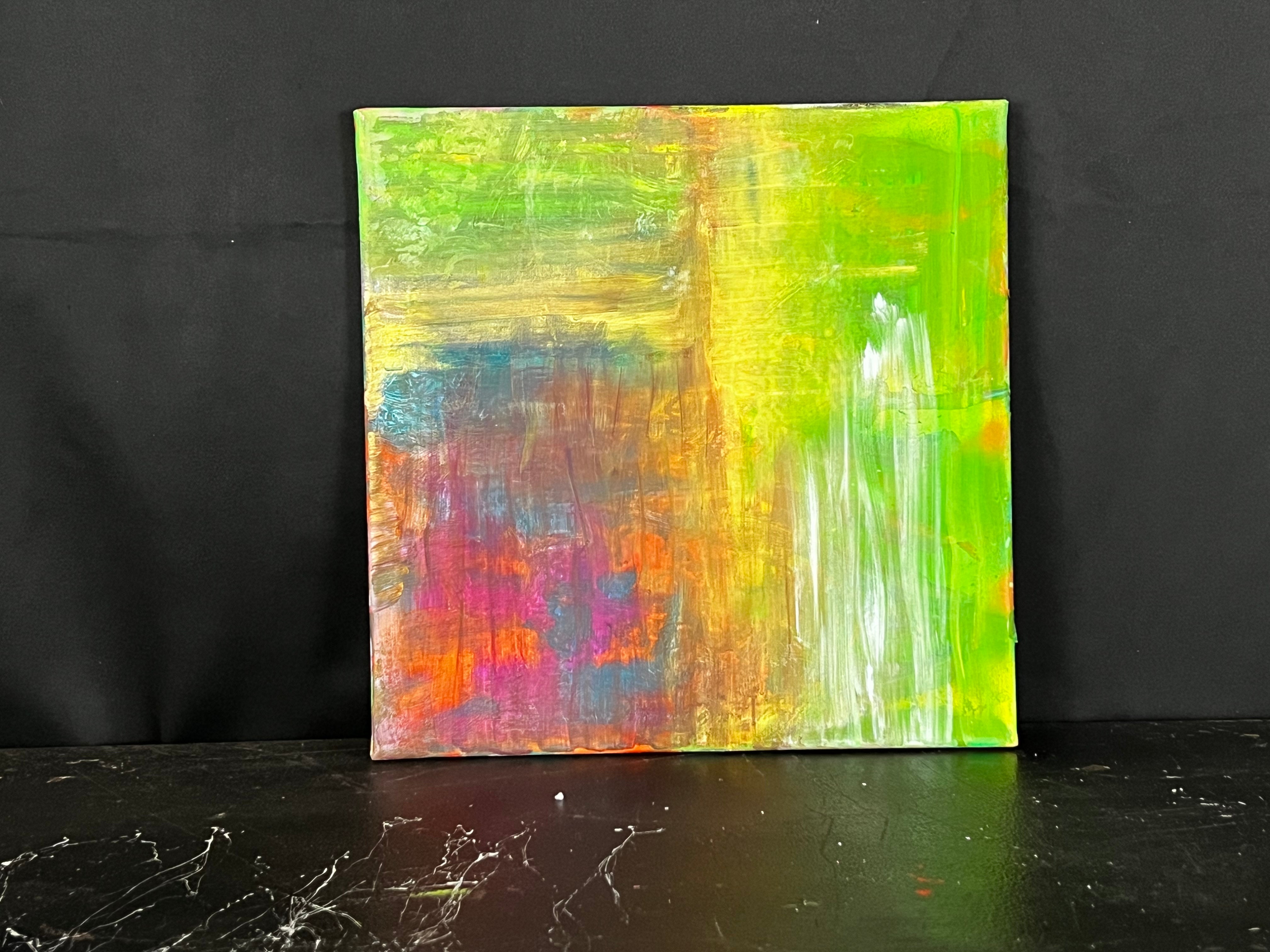 Verdant Harmony - DJB ArtPainting, canvas, artwork, art, unique