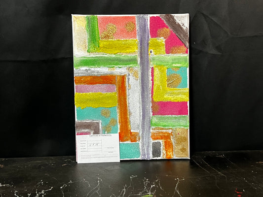 Colorful gridlock