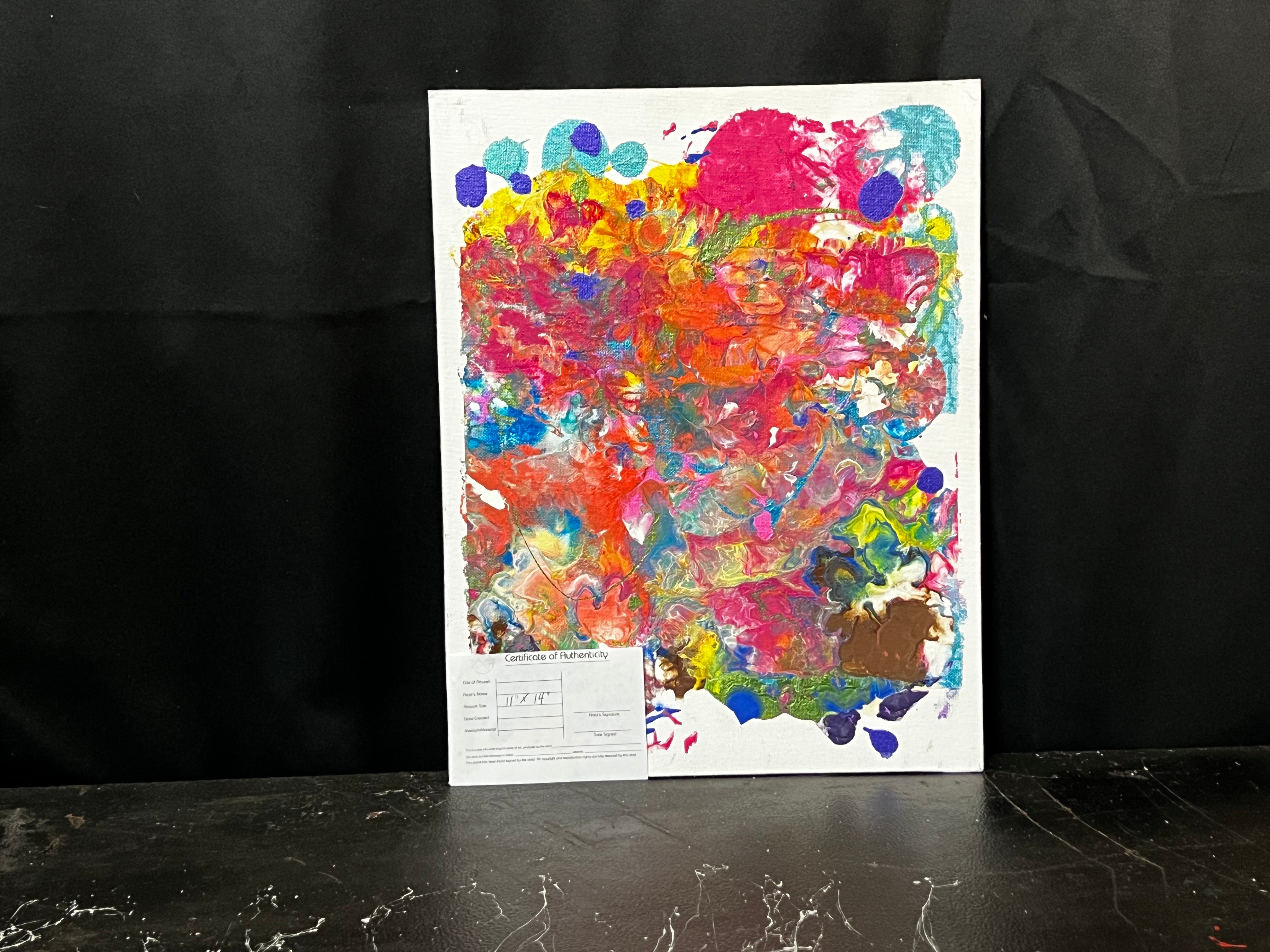 color carnival - DJB ArtPainting, canvas, artwork, art, unique