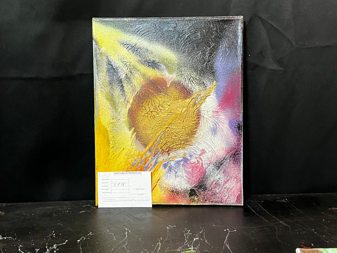 cosmic radiance - DJB ArtPainting, canvas, artwork, art, unique