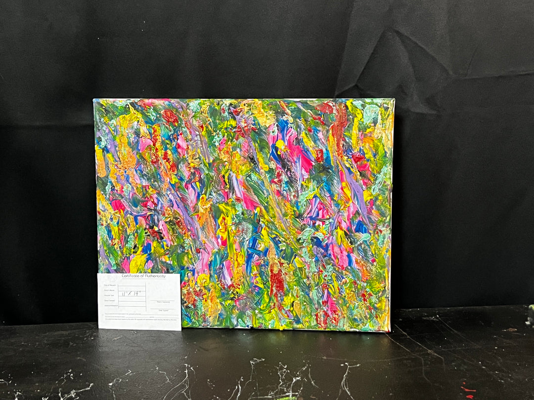 Colorful symphony - DJB ArtPainting, canvas, artwork, art, unique