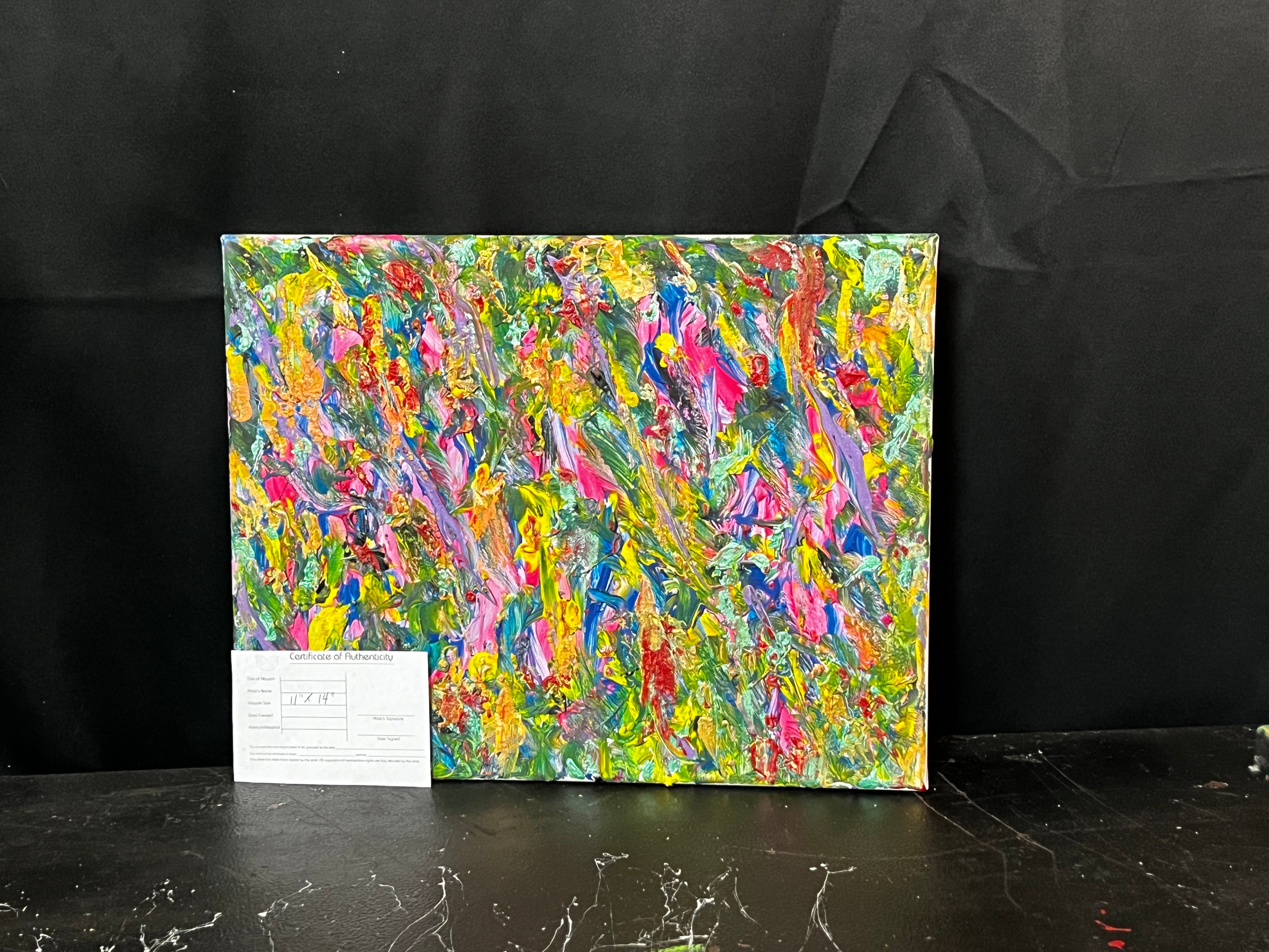 Colorful symphony - DJB ArtPainting, canvas, artwork, art, unique