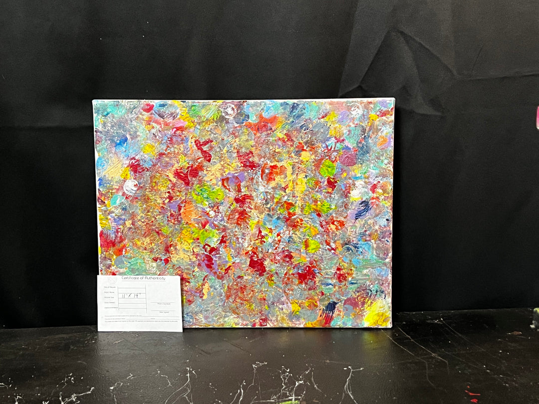 Colorful chaos - DJB ArtPainting, canvas, artwork, art, unique