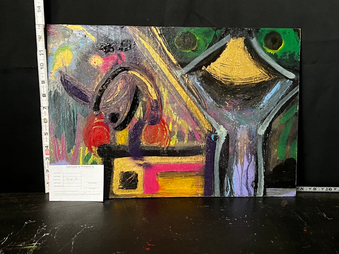 Echos of the metropolis - DJB ArtPainting, canvas, artwork, art, unique