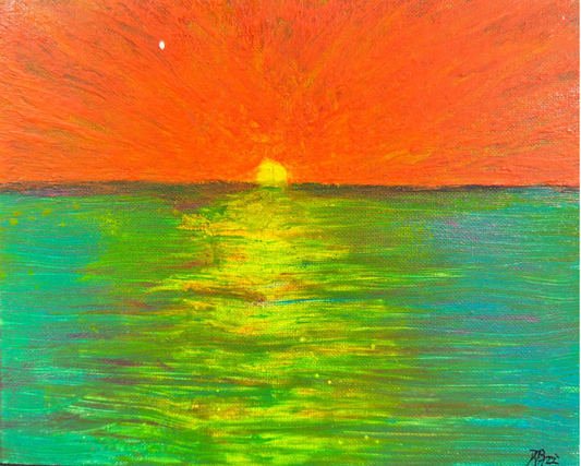 Fiery Sunset