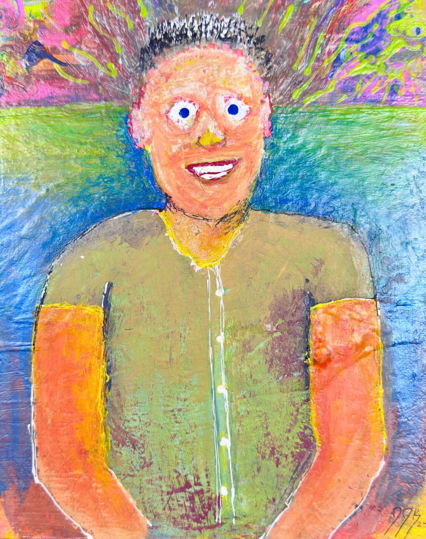 Joy Unfiltered - DJB ArtPainting, canvas, artwork, art, unique