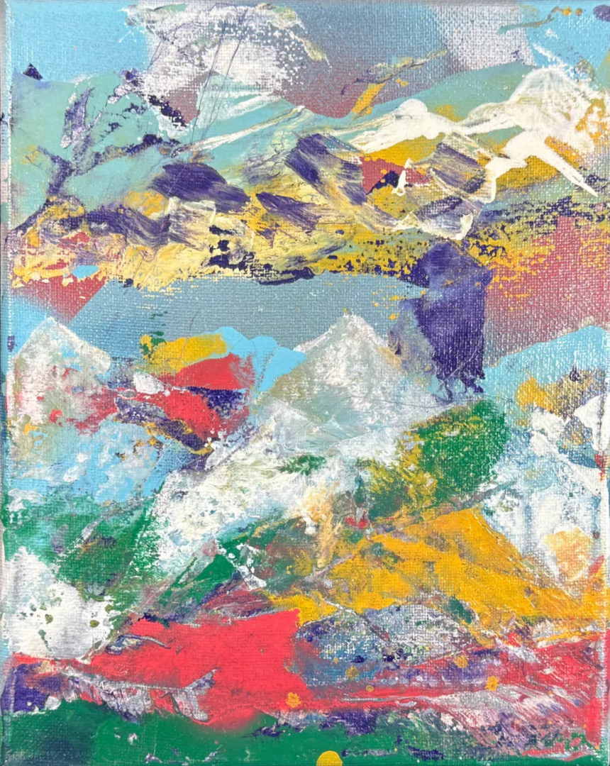 Echoes of the Mountains - DJB ArtPainting, canvas, artwork, art, unique