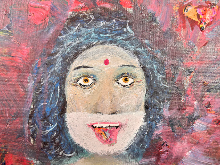 Goddess Kali - DJB ArtPainting, canvas, artwork, art, unique
